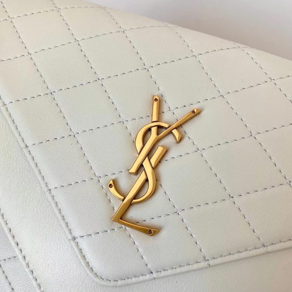 YSL Gaby Satchel Bag in Quilted Lambskin
