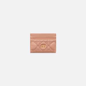DIOR Caro Freesia Card Holder