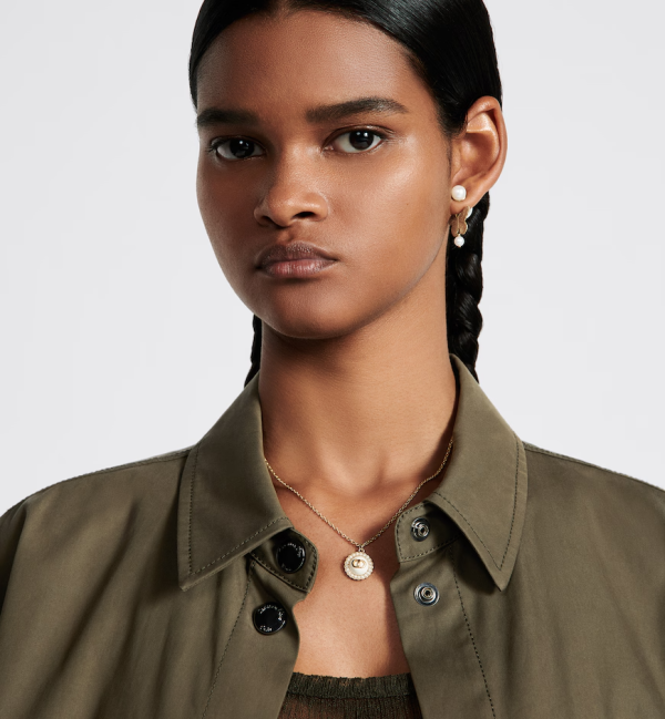 DIOR Petit CD Baroque Necklace