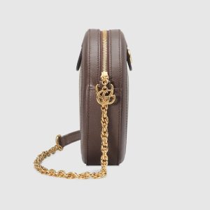 GUCCI OPHIDIA  MINI ROUND SHOULDER BAG