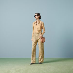 GUCCI OPHIDIA  MINI ROUND SHOULDER BAG