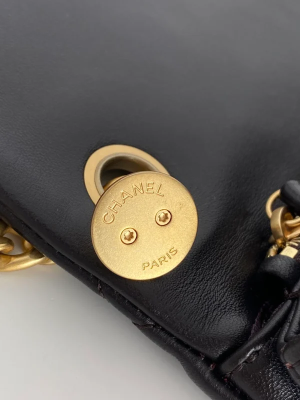 Chanel Small Flap Bag Black For Women, Women's Bags 8.7in/22cm