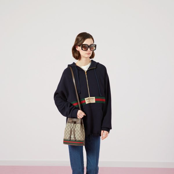 GUCCI OPHIDIA  SMALL BUCKET BAG