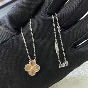 Van Cleef & Arpels Vintage Alhambra Diamond 18k Two Tone