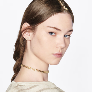 DIOR Petit CD Stud Earrings