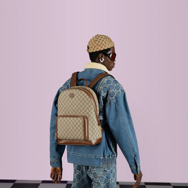GUCCI BACKPACK WITH INTERLOCKING G