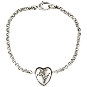 GUCCI Flora Heart Station Bracelet