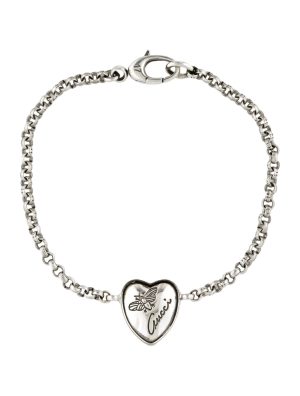 GUCCI Flora Heart Station Bracelet