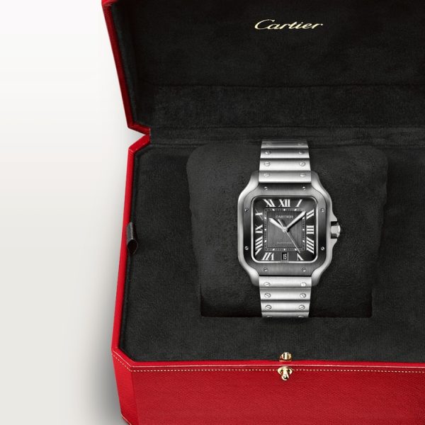 CARTIER SANTOS DE  WATCH  LARGE MODEL