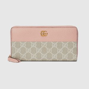 GUCCI MARMONT ZIP AROUND WALLET