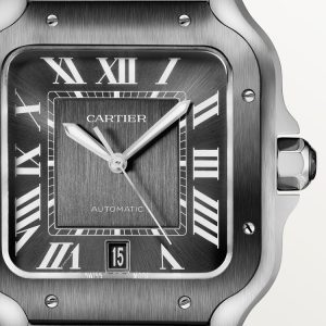 CARTIER SANTOS DE  WATCH  LARGE MODEL