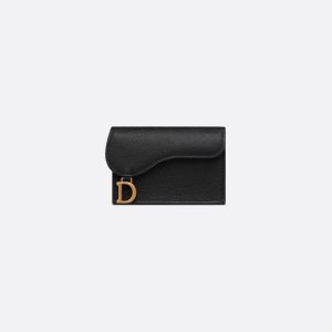 DIOR Saddle Bloom Card Holder