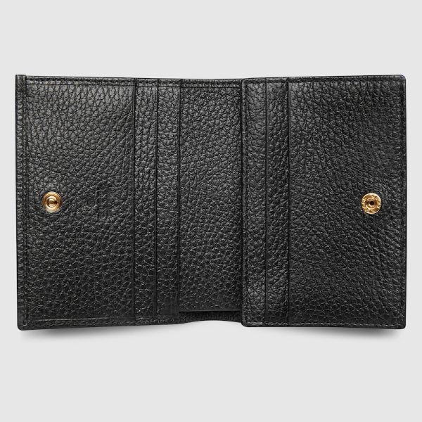 GUCCI LEATHER CARD CASE WALLET