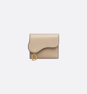 DIOR Saddle Lotus Wallet