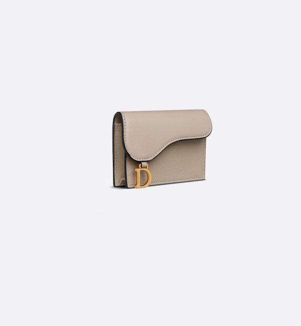 DIOR Saddle Bloom Card Holder