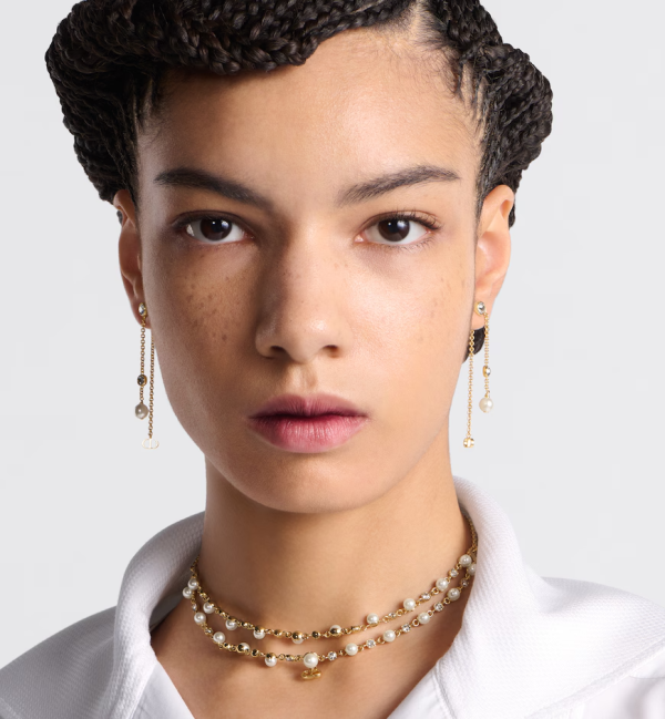 DIOR Petit CD Treasure Earrings