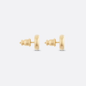 DIOR CD Navy Stud Earrings