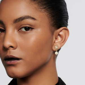DIOR Toile de Jouy Soleil Earrings