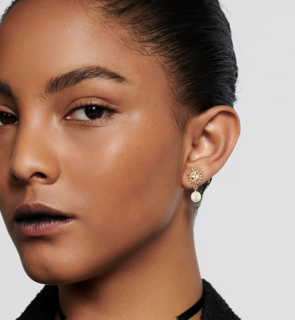 DIOR Toile de Jouy Soleil Earrings
