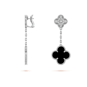 Van Cleef & Arpels Magic Alhambra earrings, 2 motifs