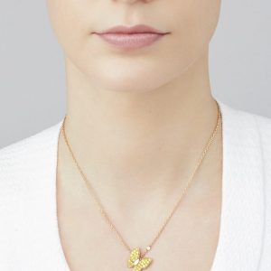 Van Cleef & Arpels Two Butterfly pendant