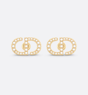 DIOR Petit CD Stud Earrings