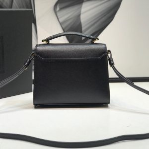 YSL Cassandra Mini Top Handle Bag In Box Saint Laurent Leather