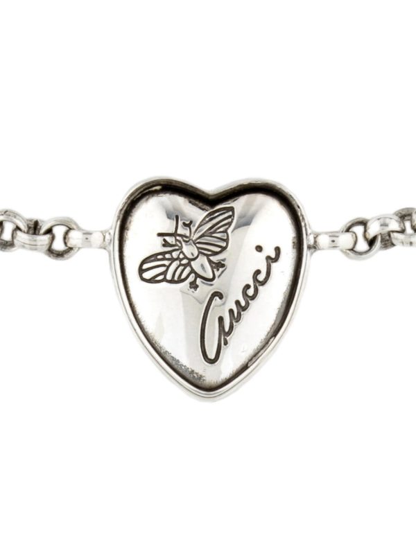 GUCCI Flora Heart Station Bracelet