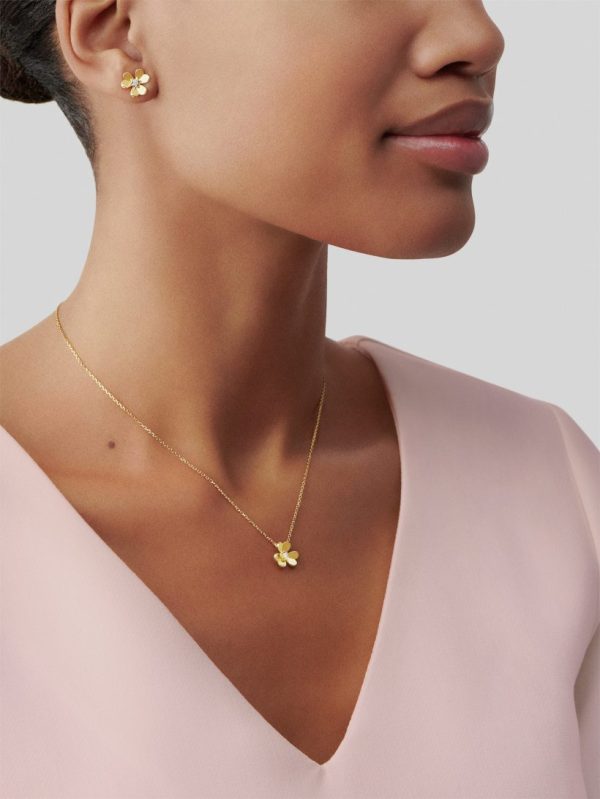 Van Cleef & Arpels Frivole earrings, mini model