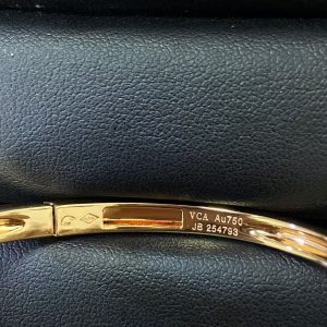 Van Cleef & Arpels Frivole bracelet, 7 flowers, medium model