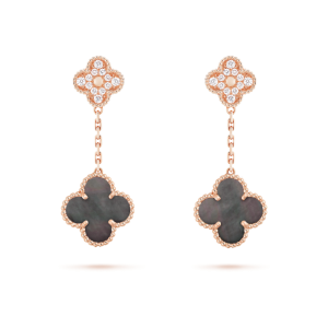 Van Cleef & Arpels Magic Alhambra earrings, 2 motifs