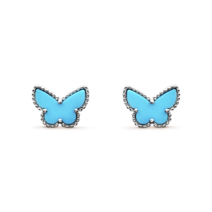 Van Cleef & Arpels Sweet Alhambra butterfly earstuds