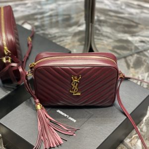 YSL Lou Camera Bag In Quilted Leather