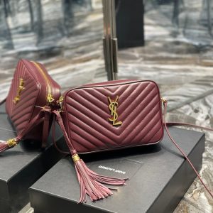 YSL Lou Camera Bag In Quilted Leather
