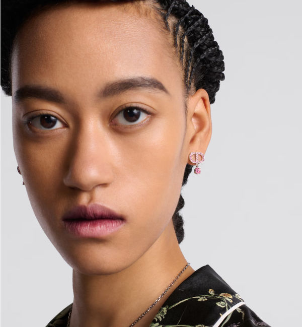 DIOR Petit CD Stud Earrings