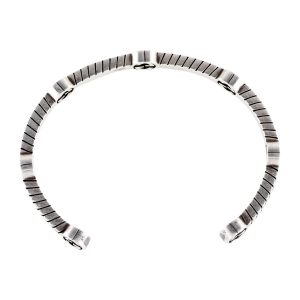 GUCCI Thin Interlocking G Cuff Bracelet