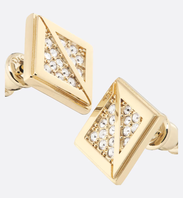 DIOR CD Diamond Earrings