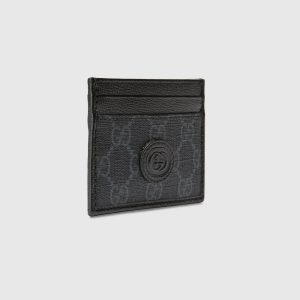 GUCCI CARD CASE WITH INTERLOCKING G