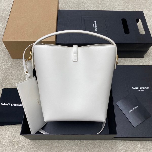 YSL Le 37 In Shiny Leather Bag