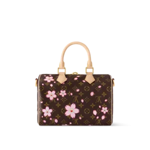 Louis Vuitton LV X TM Monogram Cherry Blossom Speedy Bandoulière 25 M14174