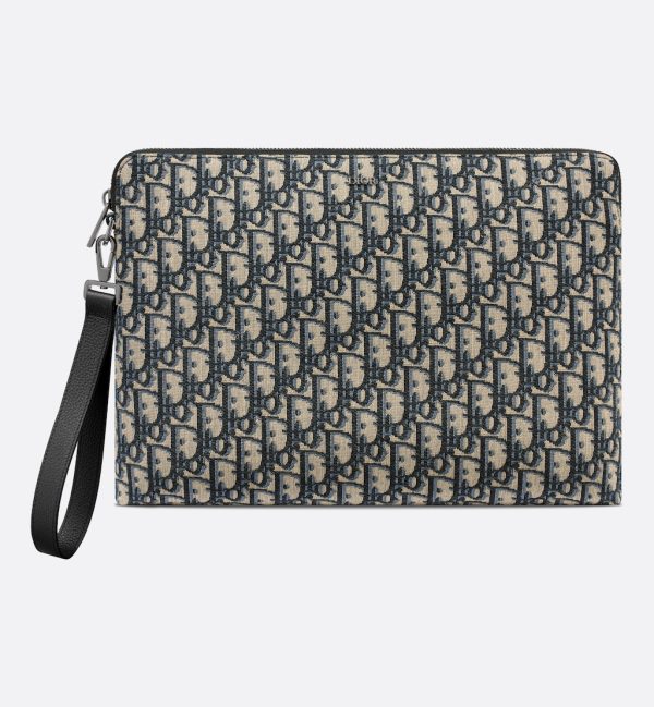 DIOR A4 Zipped Pouch