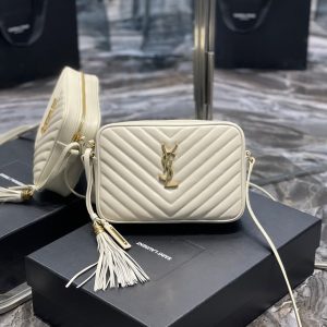 YSL Lou Camera Bag In Quilted Leather
