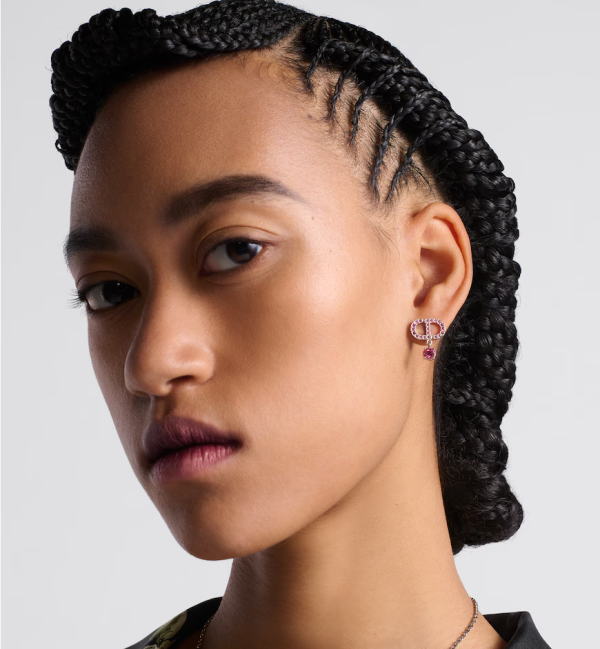 DIOR Petit CD Stud Earrings