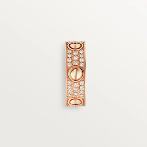 CARTIER LOVE RING, DIAMOND-PAVED