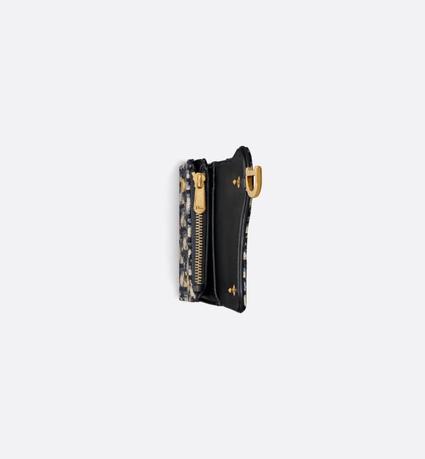 DIOR Saddle Lotus Wallet