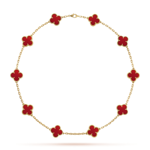 Van Cleef & Arpels Vintage Alhambra necklace, 10 motifs