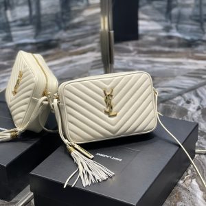 YSL Lou Camera Bag In Quilted Leather