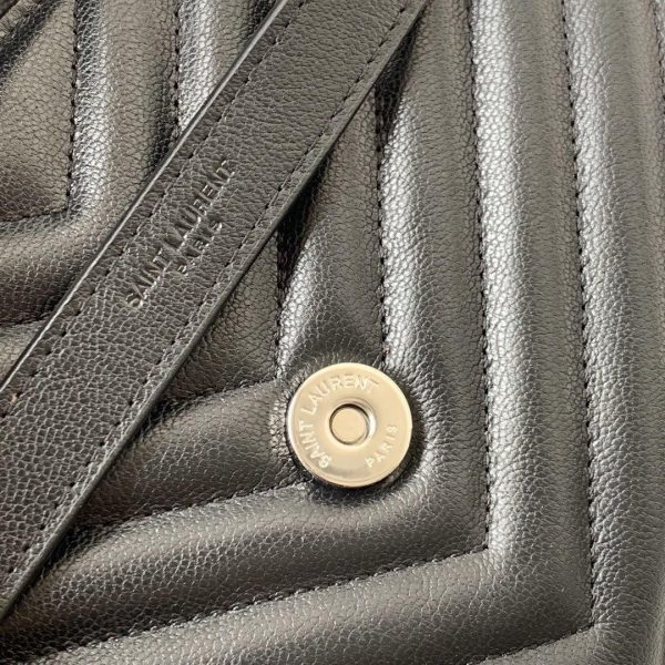 YSL College Medium Quilted Leather Bag