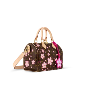 Louis Vuitton LV X TM Monogram Cherry Blossom Speedy Bandoulière 25 M14174