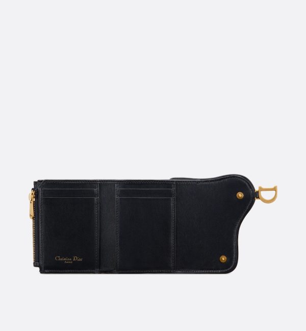 DIOR Saddle Lotus Wallet